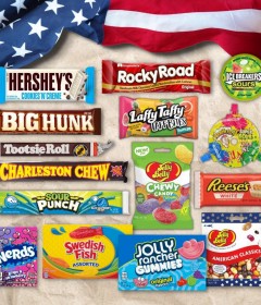 American Sweets and Candies     