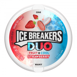 Ice Breakers Duo Strawberry Mints 1.5oz (42g)